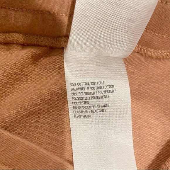 LOGO Lounge | French Terry Skirt Cotton Coral Pink Size Small - Picture 7 of 7